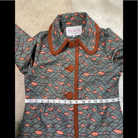 Pink Martini Coat size S - Picture 12 of 14